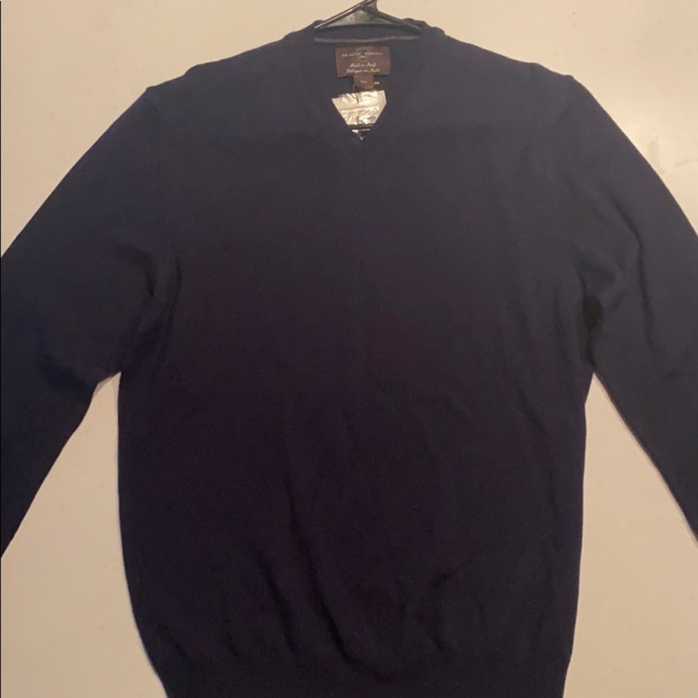 Men’s navy blue sweater. Black Brown Brand. New.